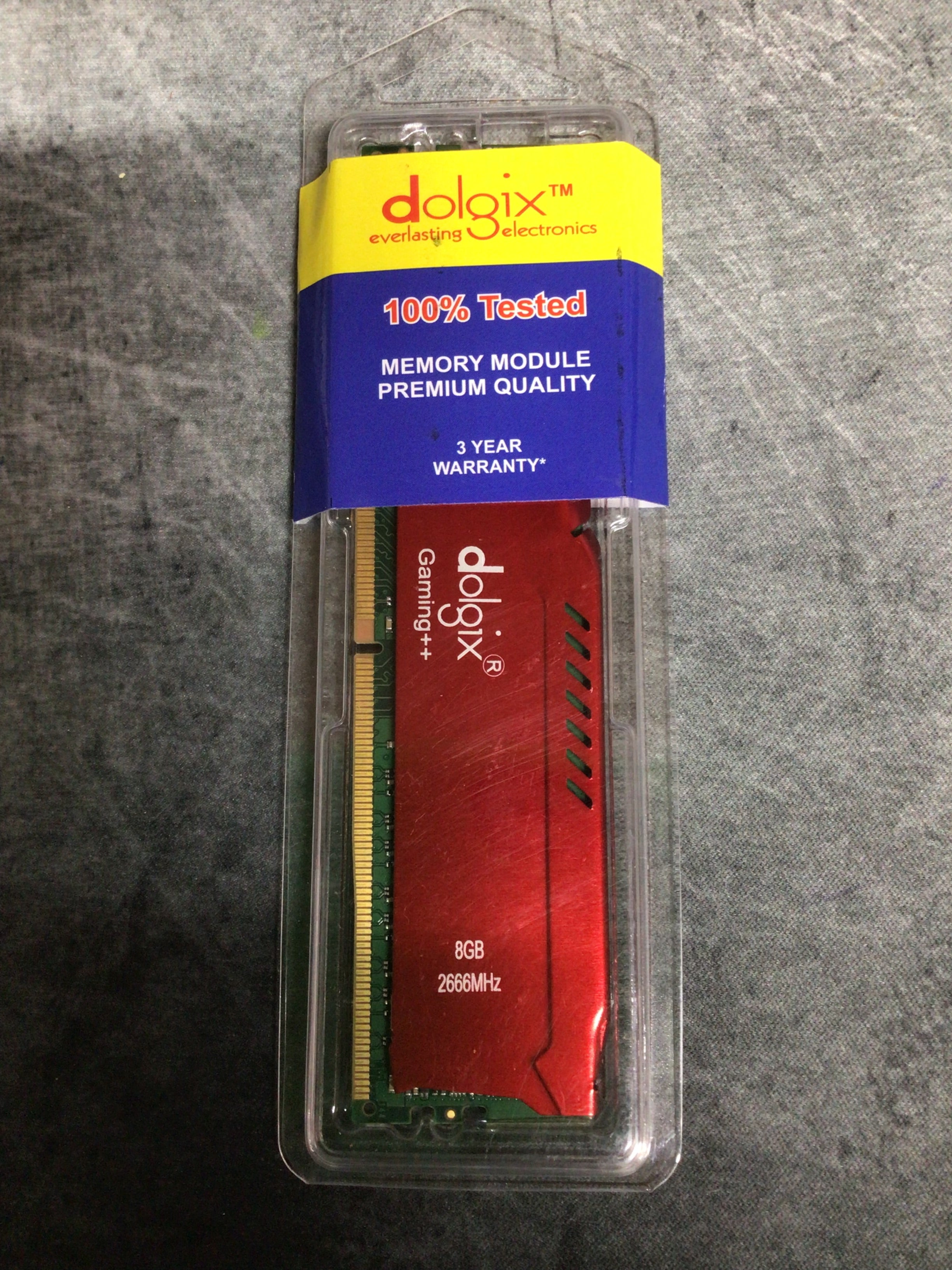 DOLGIX 8GB DDR4 PC4-21300 2666MHz Laptop 260Pins 1.2V Memory Ram Module/NEW (7960325423342)